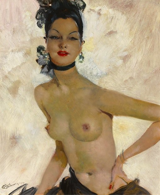 Jean Gabriel Domergue, collection of M.S. Rau Antiques