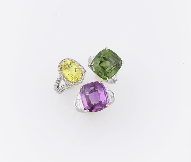 Diamond Rings, collection of M.S. Rau Antiques